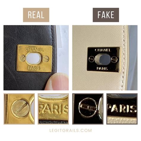 authentic chanel bag screws